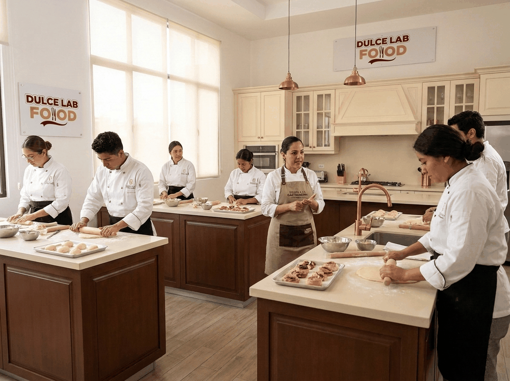 Especialistas de DulceLab Food durante una capacitación